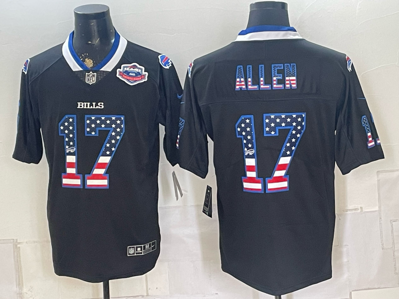 Men 2026 Buffalo Bills #17 Allen black Nike Limited NFL Jersey 0822009